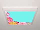 Gök Panel 60X60 LED Panel Aydınlatma Armatür Avize Sıva Üstü Desenli Tekli 46510593SU