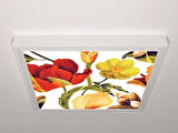 Gök Panel 60X60 LED Panel Aydınlatma Armatür Avize Sıva Üstü Desenli Tekli 46510757SU