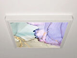Gök Panel 60X60 LED Panel Aydınlatma Armatür Avize Sıva Üstü Desenli Tekli 46510825SU