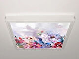 Gök Panel 60X60 LED Panel Aydınlatma Armatür Avize Sıva Üstü Desenli Tekli 46510848SU