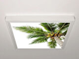 Gök Panel 60X60 LED Panel Aydınlatma Armatür Avize Sıva Üstü Desenli Tekli 46510919SU