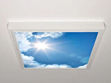 Gök Panel 60X60 LED Panel Aydınlatma Armatür Avize Sıva Üstü Desenli Tekli 46510941SU