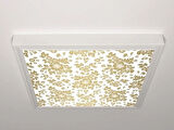 Gök Panel 60X60 LED Panel Aydınlatma Armatür Avize Sıva Üstü Desenli Tekli 46511030SU