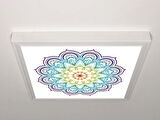 Gök Panel 60X60 LED Panel Aydınlatma Armatür Avize Sıva Üstü Desenli Tekli 46511032SU