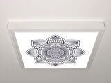 Gök Panel 60X60 LED Panel Aydınlatma Armatür Avize Sıva Üstü Desenli Tekli 46511033SU