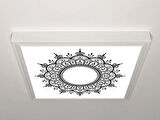 Gök Panel 60X60 LED Panel Aydınlatma Armatür Avize Sıva Üstü Desenli Tekli 46511034SU