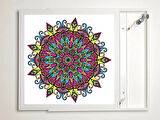 Gök Panel 60X60 LED Panel Aydınlatma Armatür Avize Sıva Üstü Desenli Tekli 46511035SU