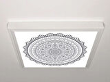 Gök Panel 60X60 LED Panel Aydınlatma Armatür Avize Sıva Üstü Desenli Tekli 46511036SU