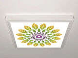 Gök Panel 60X60 LED Panel Aydınlatma Armatür Avize Sıva Üstü Desenli Tekli 46511037SU
