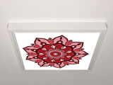 Gök Panel 60X60 LED Panel Aydınlatma Armatür Avize Sıva Üstü Desenli Tekli 46511038SU