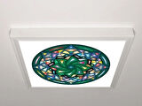 Gök Panel 60X60 LED Panel Aydınlatma Armatür Avize Sıva Üstü Desenli Tekli 46511041SU