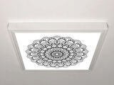 Gök Panel 60X60 LED Panel Aydınlatma Armatür Avize Sıva Üstü Desenli Tekli 46511044SU
