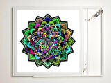 Gök Panel 60X60 LED Panel Aydınlatma Armatür Avize Sıva Üstü Desenli Tekli 46511048SU