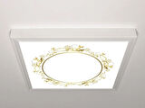 Gök Panel 60X60 LED Panel Aydınlatma Armatür Avize Sıva Üstü Desenli Tekli 46511051SU