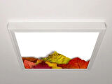Gök Panel 60X60 LED Panel Aydınlatma Armatür Avize Sıva Üstü Desenli Tekli 46511140SU