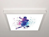 Gök Panel 60X60 LED Panel Aydınlatma Armatür Avize Sıva Üstü Desenli Tekli 46511180SU