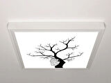 Gök Panel 60X60 LED Panel Aydınlatma Armatür Avize Sıva Üstü Desenli Tekli 46511185SU