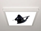 Gök Panel 60X60 LED Panel Aydınlatma Armatür Avize Sıva Üstü Desenli Tekli 46511191SU