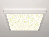 Gök Panel 60X60 LED Panel Aydınlatma Armatür Avize Sıva Üstü Desenli Tekli 46511212SU