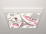 Gök Panel 60X60 LED Panel Aydınlatma Armatür Avize Sıva Üstü Desenli Tekli 46511228SU