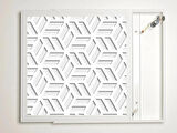 Gök Panel 60X60 LED Panel Aydınlatma Armatür Avize Sıva Üstü Desenli Tekli 46511237SU
