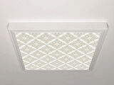 Gök Panel 60X60 LED Panel Aydınlatma Armatür Avize Sıva Üstü Desenli Tekli 46511253SU