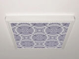 Gök Panel 60X60 LED Panel Aydınlatma Armatür Avize Sıva Üstü Desenli Tekli 46511259SU