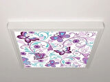 Gök Panel 60X60 LED Panel Aydınlatma Armatür Avize Sıva Üstü Desenli Tekli 46511263SU