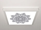 Gök Panel 60X60 LED Panel Aydınlatma Armatür Avize Sıva Üstü Desenli Tekli 46511266SU