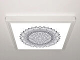 Gök Panel 60X60 LED Panel Aydınlatma Armatür Avize Sıva Üstü Desenli Tekli 46511274SU