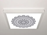 Gök Panel 60X60 LED Panel Aydınlatma Armatür Avize Sıva Üstü Desenli Tekli 46511276SU