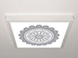 Gök Panel 60X60 LED Panel Aydınlatma Armatür Avize Sıva Üstü Desenli Tekli 46511278SU