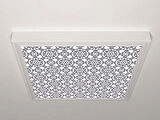 Gök Panel 60X60 LED Panel Aydınlatma Armatür Avize Sıva Üstü Desenli Tekli 46511283SU