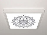 Gök Panel 60X60 LED Panel Aydınlatma Armatür Avize Sıva Üstü Desenli Tekli 46511284SU