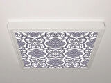 Gök Panel 60X60 LED Panel Aydınlatma Armatür Avize Sıva Üstü Desenli Tekli 46511285SU