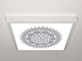 Gök Panel 60X60 LED Panel Aydınlatma Armatür Avize Sıva Üstü Desenli Tekli 46511314SU
