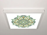 Gök Panel 60X60 LED Panel Aydınlatma Armatür Avize Sıva Üstü Desenli Tekli 46511318SU