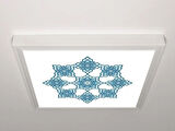 Gök Panel 60X60 LED Panel Aydınlatma Armatür Avize Sıva Üstü Desenli Tekli 46511321SU