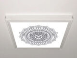 Gök Panel 60X60 LED Panel Aydınlatma Armatür Avize Sıva Üstü Desenli Tekli 46511323SU