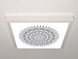 Gök Panel 60X60 LED Panel Aydınlatma Armatür Avize Sıva Üstü Desenli Tekli 46511332SU