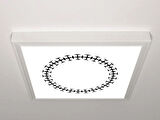 Gök Panel 60X60 LED Panel Aydınlatma Armatür Avize Sıva Üstü Desenli Tekli 46511337SU