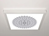 Gök Panel 60X60 LED Panel Aydınlatma Armatür Avize Sıva Üstü Desenli Tekli 46511338SU