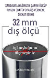 12 Adet Şeffaf 25-32 Mm Pvc Sandalye Profil Ayak Pabucu Sessiz Yumuşak Sandalye Zemin Koruyucu