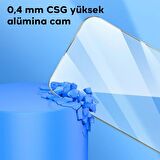 Coofbe 9D HD Full Screen Parmak İzi Bırakmaz Tempered İphone 15 Plus Ekran Koruyucu Full Kaplama Darbe Emici 