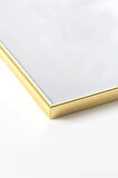 Metal Gold Kare Çerçeve ( 20x20 cm)
