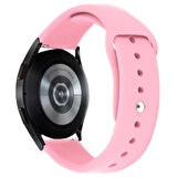Megafox Samsung Gear Sport / S2 / S4 Active Uyumlu Silikon Kordon A+Kalite Yumuşak Yüzey Bileklik 