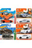Tesla 4 Araç Set - Hot Wheels & Matchbox - Tesla Model Y & Tesla Roadster (1:64)