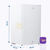 Cool Life 90 Litre Beyaz 12/24 Volt Buzdolabı