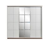 Efsane Sürgülü Aynalı Elbise Dolabı Gardırop 230x60x214