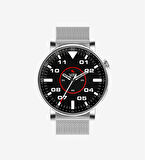 LinkTech S91 Premium LT Watch Akıllı Saat (Gümüş)